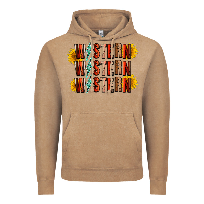 Western Sunflower Vintage Hoodie by RacoonDesign | Teevron