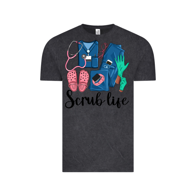 Scrub Life Nurse Vintage Tee by LillyAllenDesigns | Teevron