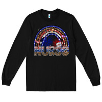 Black american nurse Long Sleeve Tee - SublimationCraftShop