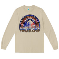 Mushroom american nurse Long Sleeve Tee - SublimationCraftShop