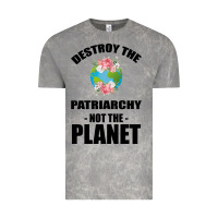 Cloud Rock Destroy the patriarchy not the planet Vintage Tee - Bettercallsaul