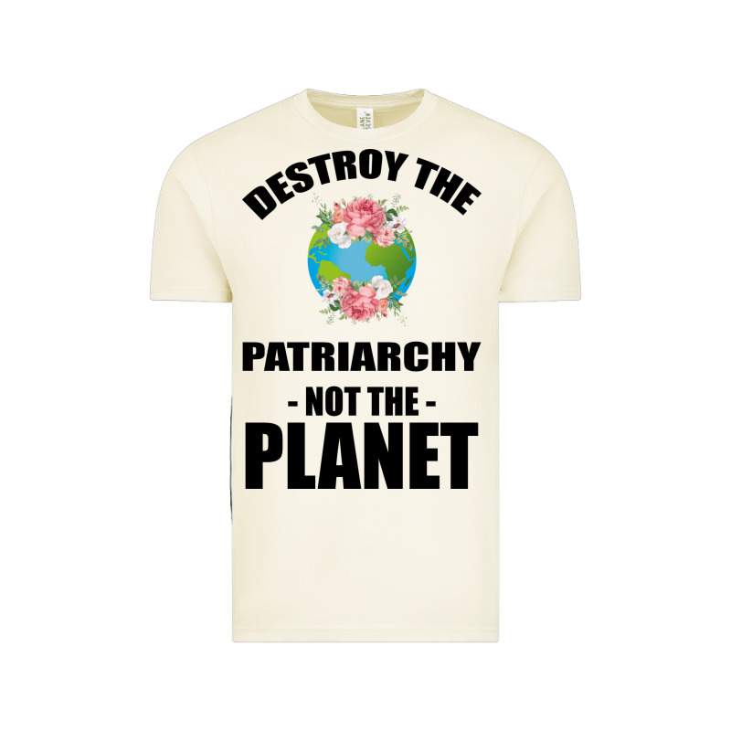Destroy The Patriarchy Not The Planet Vintage Tee by Bettercallsaul | Teevron