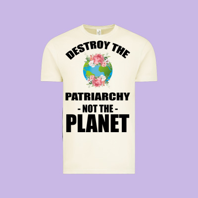 Destroy The Patriarchy Not The Planet Vintage Tee Designed By Bettercallsaul