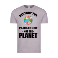 Vintage Zinc Destroy the patriarchy not the planet Vintage Tee - Bettercallsaul
