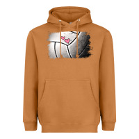 Meerkat volleyball brushstroke Heavyweight Hoodie - Jasminsmagicworld