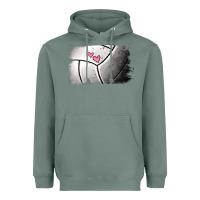 Sage volleyball brushstroke Heavyweight Hoodie - Jasminsmagicworld
