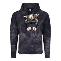 Cloud Black baseball mom Vintage Hoodie - RacoonDesign