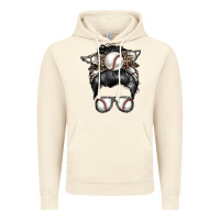 Vintage Artic baseball mom Vintage Hoodie - RacoonDesign