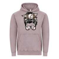 Vintage Zinc baseball mom Vintage Hoodie - RacoonDesign
