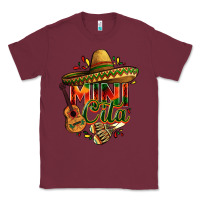 Burgundy Mini cita Classic Tee - FaDigitalArtStudio