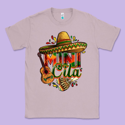 Mini Cita Classic Tee Designed By Fadigitalartstudio