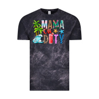 Cloud Black Mama Of Duty Vintage Tee - CowhideDigitalArt