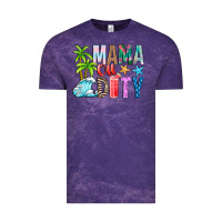 Cloud Purple Mama Of Duty Vintage Tee - CowhideDigitalArt