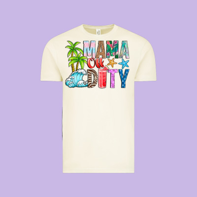 Mama Of Duty Vintage Tee Designed By Cowhidedigitalart