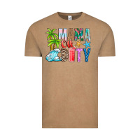 Vintage Coffee Mama Of Duty Vintage Tee - CowhideDigitalArt