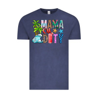 Vintage Denim Mama Of Duty Vintage Tee - CowhideDigitalArt