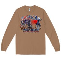 Toasted Coconut amerikan gnomies Long Sleeve Tee - SublimationCraftShop
