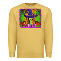 Antique Gold bad witch vibes Premium Sweatshirt - Jasminsmagicworld