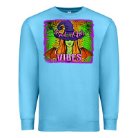 Ocean Blue bad witch vibes Premium Sweatshirt - Jasminsmagicworld