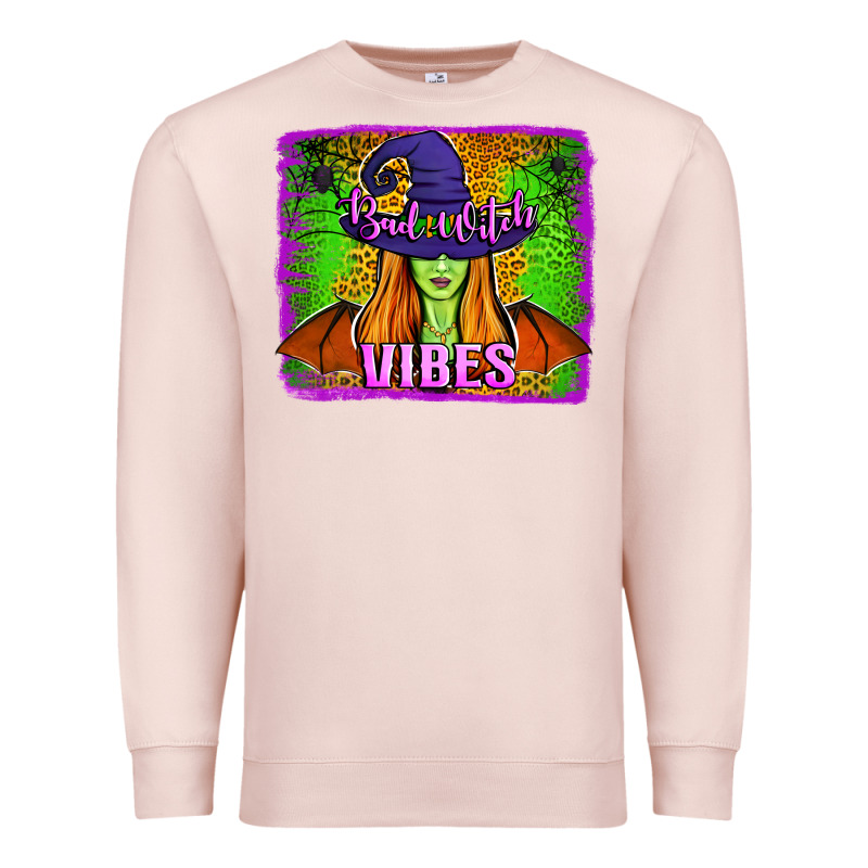 Bad Witch Vibes Premium Sweatshirt by Jasminsmagicworld | Teevron