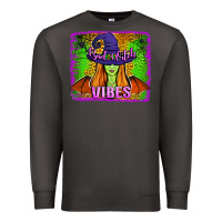 Smoke bad witch vibes Premium Sweatshirt - Jasminsmagicworld