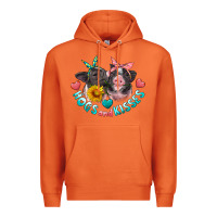 Carrot hogs and kisses pigs Premium Hoodie - Artiststas