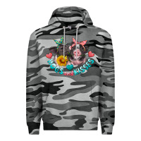 Slate Camo hogs and kisses pigs Premium Hoodie - Artiststas