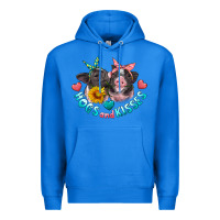 True Royal hogs and kisses pigs Premium Hoodie - Artiststas