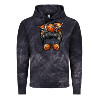 Cloud Black basketball mom Vintage Hoodie - RacoonDesign