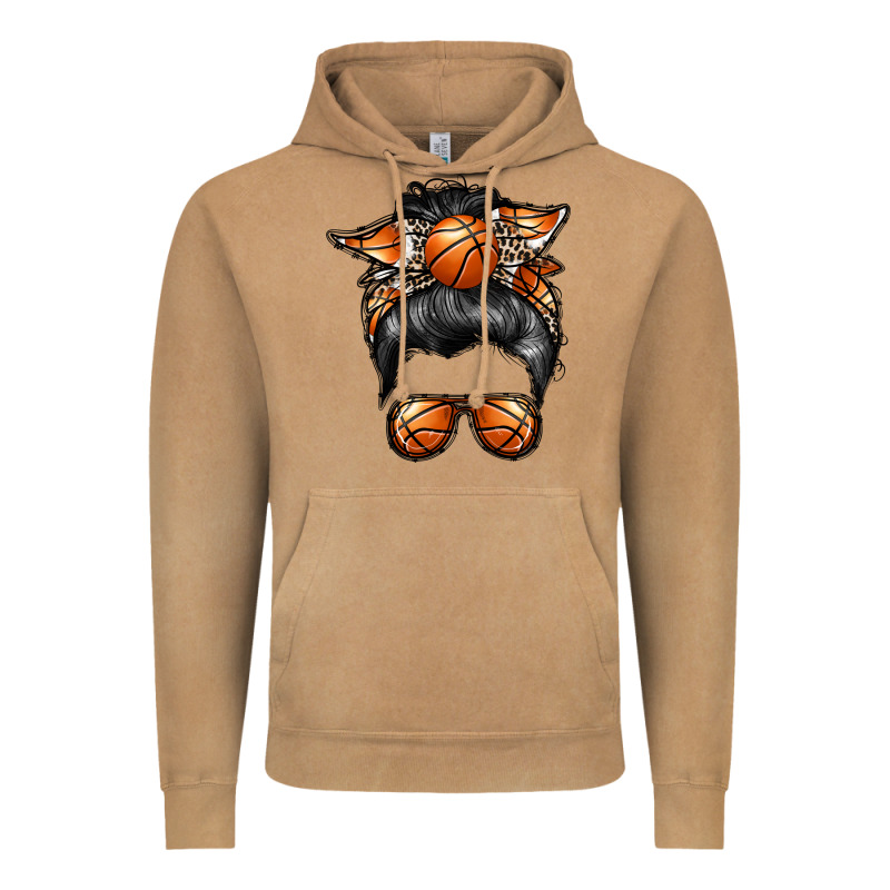 Basketball Mom Vintage Hoodie by RacoonDesign | Teevron