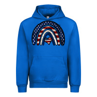 Cobalt USA American Flag Rainbow Urban Hoodie - Jasminsmagicworld