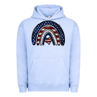 Pigment Grape Ice USA American Flag Rainbow Urban Hoodie - Jasminsmagicworld