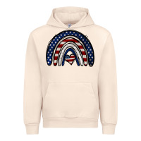 Sandshell USA American Flag Rainbow Urban Hoodie - Jasminsmagicworld