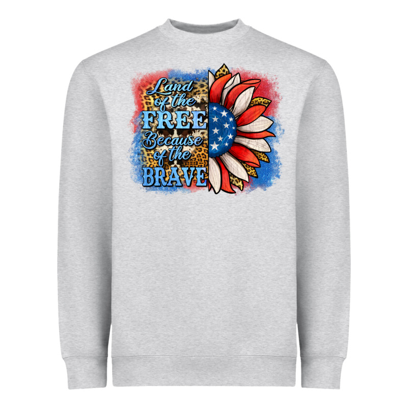 Patriotic Sunflower Heavyweight Sweatshirt by Jasminsmagicworld | Teevron