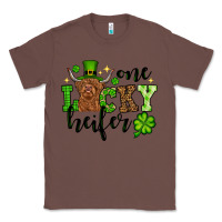 Chestnut St. Patrick's Day One lucky Heifer Classic Tee - OliviaCreatesArt