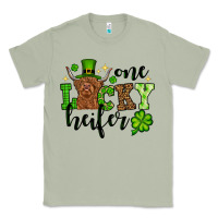 Matcha St. Patrick's Day One lucky Heifer Classic Tee - OliviaCreatesArt