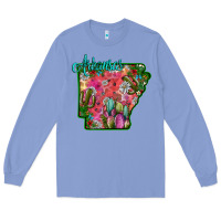 Colony Blue arkansas Long Sleeve Tee - SublimationCraftShop
