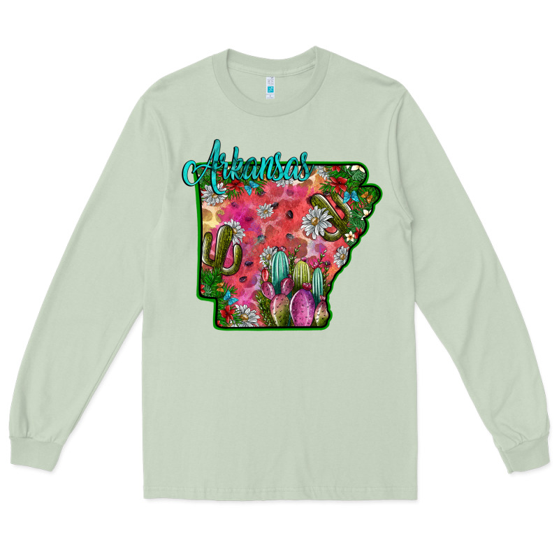 Arkansas Long Sleeve Tee by SublimationCraftShop | Teevron