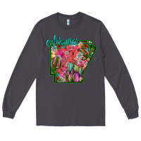 Smoke arkansas Long Sleeve Tee - SublimationCraftShop
