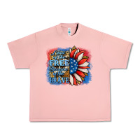 Salmon Patriotic Sunflower Urban Heavy Tee - Jasminsmagicworld