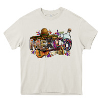 Cream Mexico Heavy Core Tee - FaDigitalArtStudio