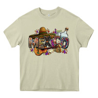 Mossy Mexico Heavy Core Tee - FaDigitalArtStudio