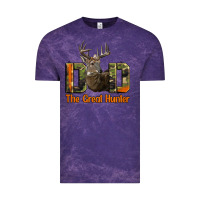 Cloud Purple Western Dad The Great Deer Hunter Vintage Tee - LillyAllenDesigns