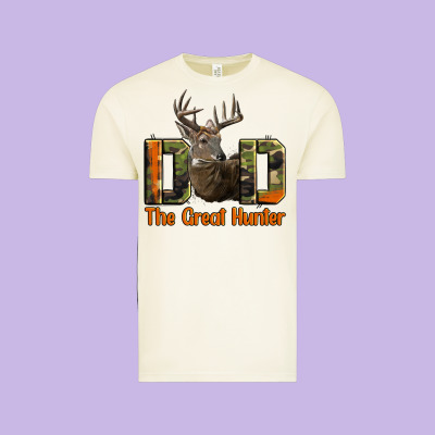Western Dad The Great Deer Hunter Vintage Tee Designed By Lillyallendesigns