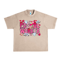 French Oak Postal Worker Urban Heavy Tee - CowhideDigitalArt