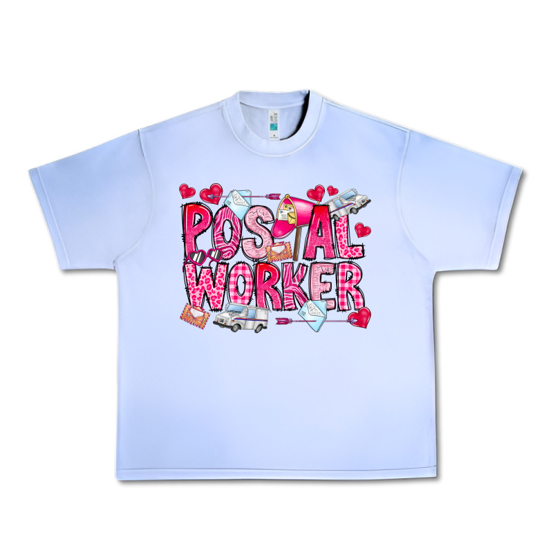 Postal Worker Urban Heavy Tee by CowhideDigitalArt | Teevron
