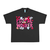 Pigment Black Postal Worker Urban Heavy Tee - CowhideDigitalArt