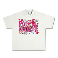 Pistachio Postal Worker Urban Heavy Tee - CowhideDigitalArt