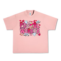 Salmon Postal Worker Urban Heavy Tee - CowhideDigitalArt