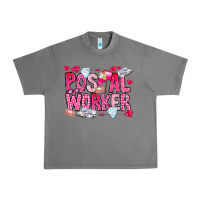 Tornado Postal Worker Urban Heavy Tee - CowhideDigitalArt